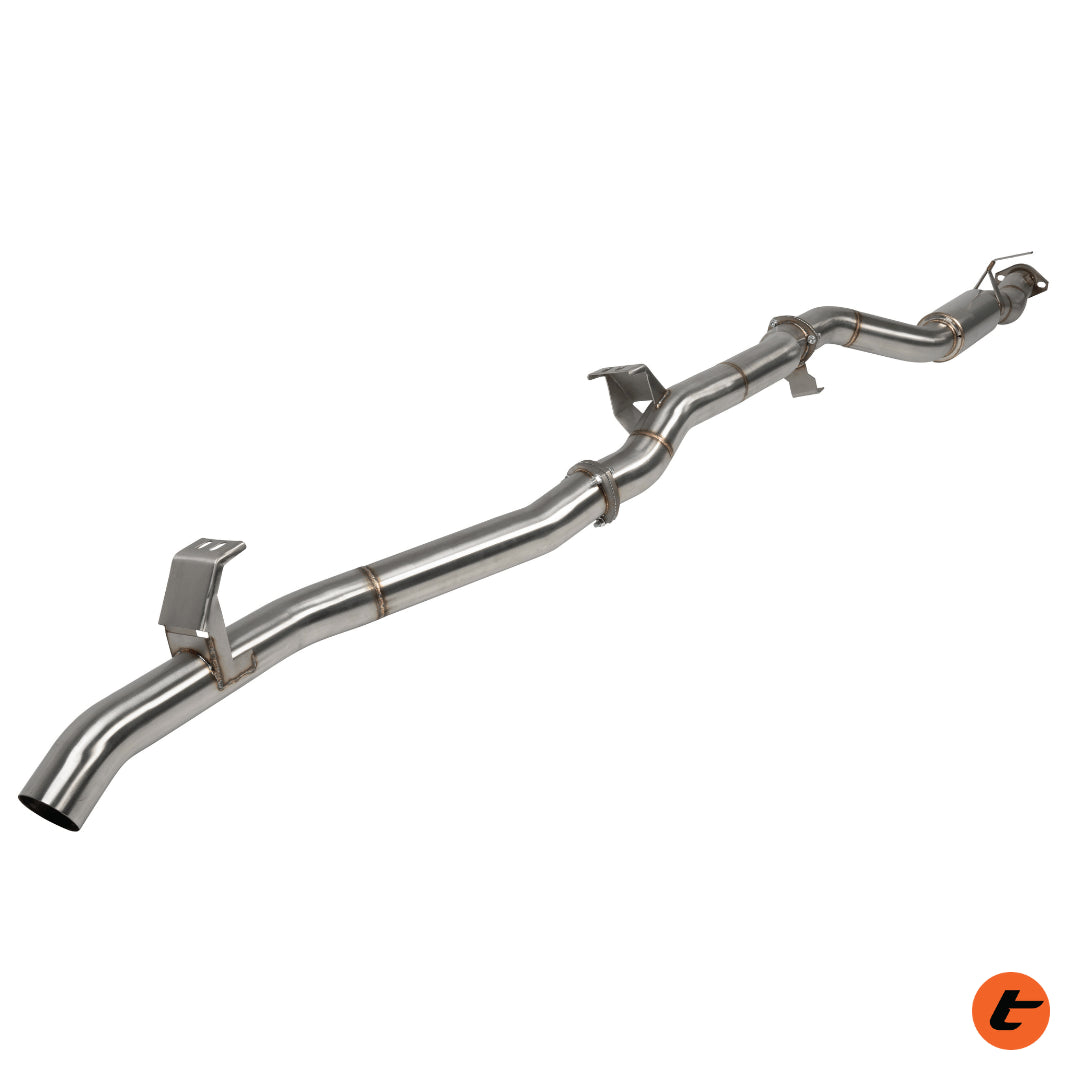 TORQIT 3.5″ SINGLE EXIT EXHAUST FOR TOYOTA 79 SERIES 4.5L DUAL CAB LANDCRUISER: 08/2016…