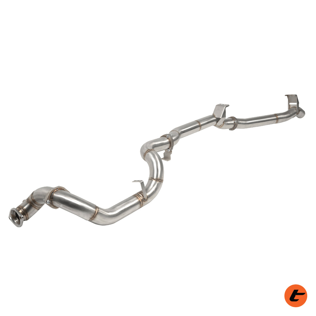 TORQIT 3.5″ SINGLE EXIT EXHAUST FOR TOYOTA 78 SERIES 4.5L LANDCRUISER: 08/2016
