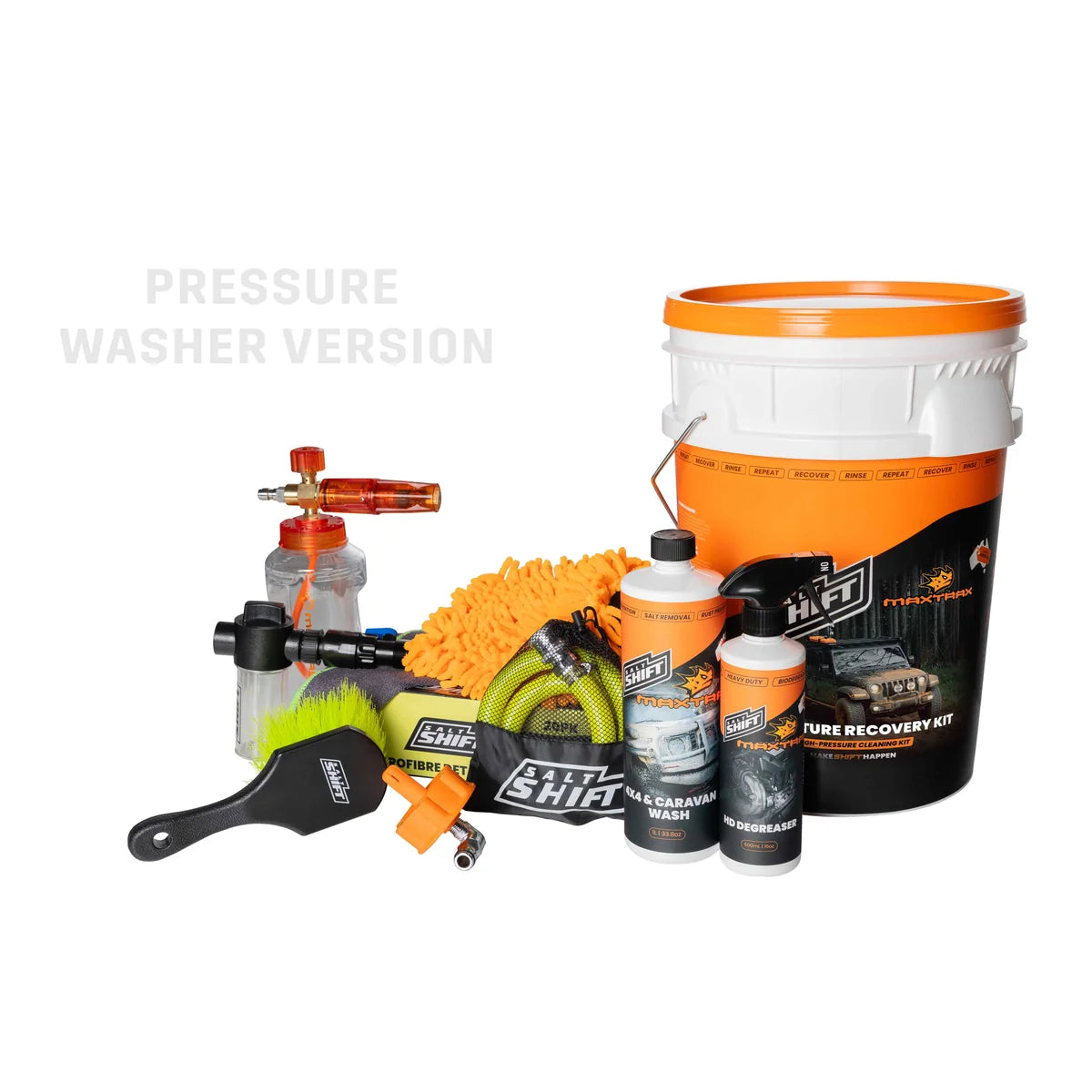 MAXTRAX Salt Shift x Maxtrax Car Wash Bundle HIGH PRESSURE