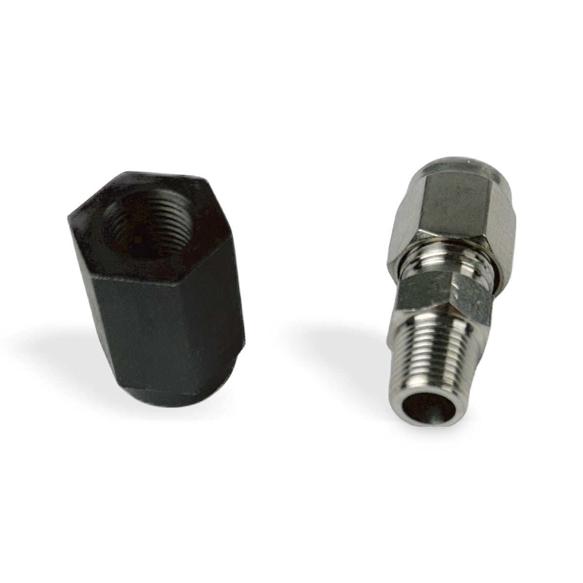 SAAS EGT Probe Compression Fitting 1/8" NPT with Weld In Bung