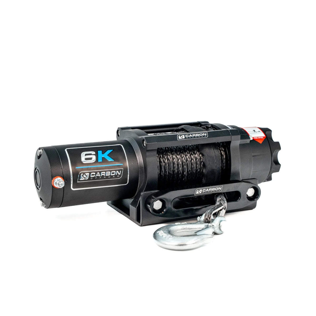 CARBON WINCH 6000lb ATV - Small 4X4 Winch 24V