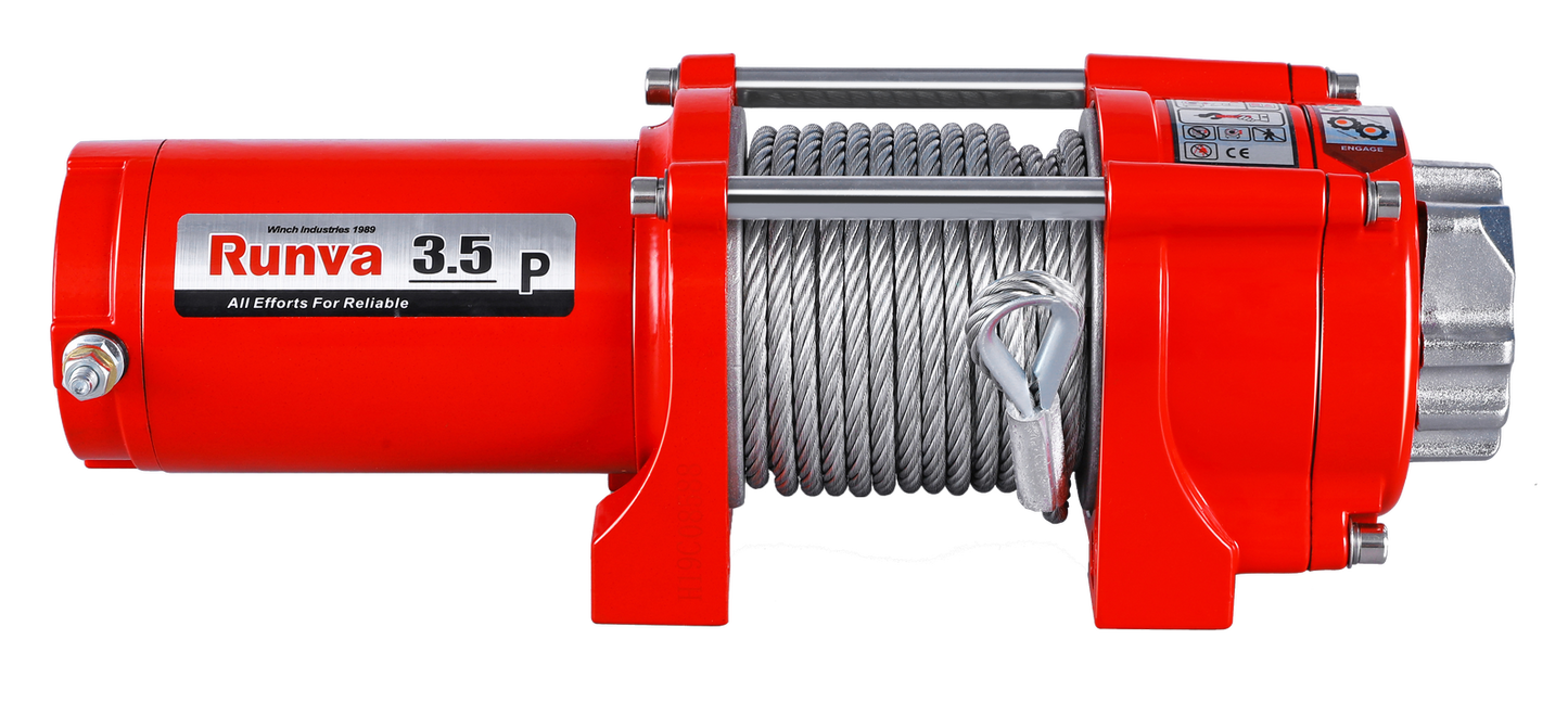RUNVA 3.5P 12V with Steel Cable