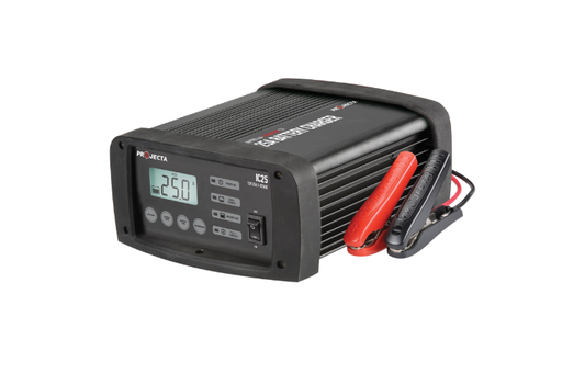 PROJECTA IC25W 12V Automatic Workshop 25 Amp 7 Stage Battery Charger Multi Chemistry Lithium