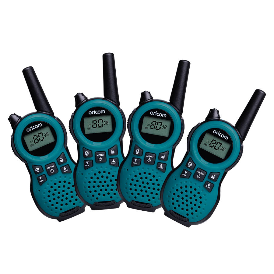 ORICOM Handheld UHF CB Radio Quad Pack