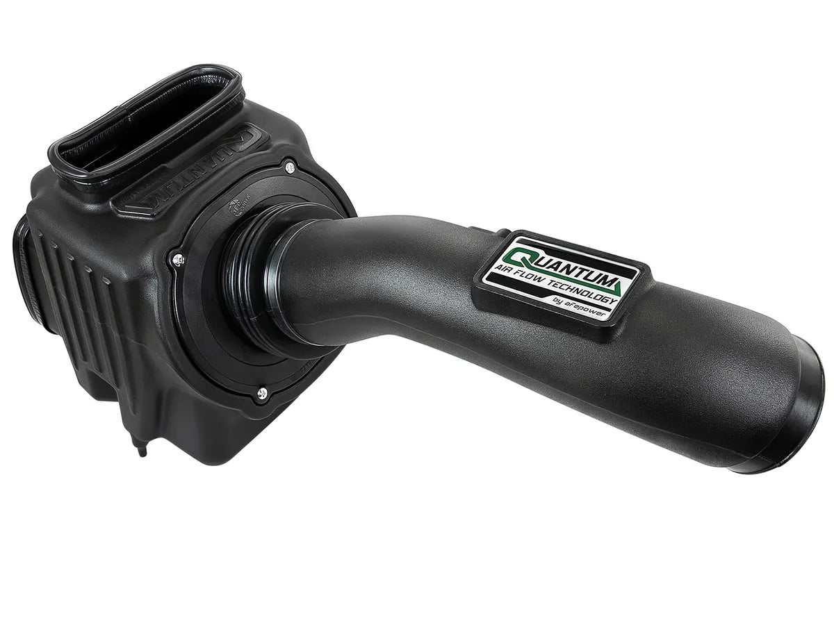 AFE POWER Quantum Cold Air Intake System w/Pro 5R/Pro Dry S Filter Media suits Chevrolet Silverado / GMC Sierra 2500/3500 (2017-2019)