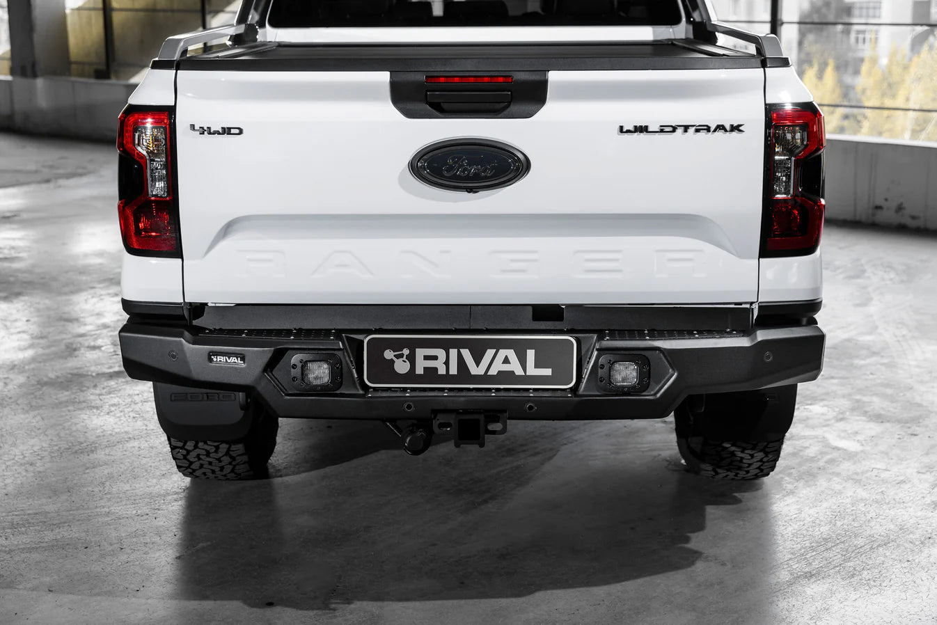 RIVAL 4X4 Aluminium Rear Bumper Ford Ranger Next Gen