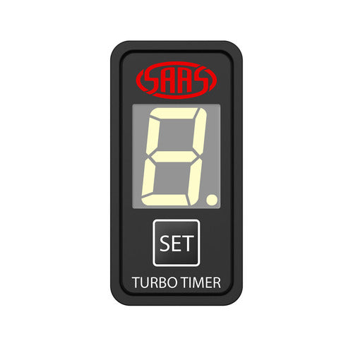 SAAS Turbo Timer Digital Switch 9 min Nissan Mount 34.65mm x 20.95mm