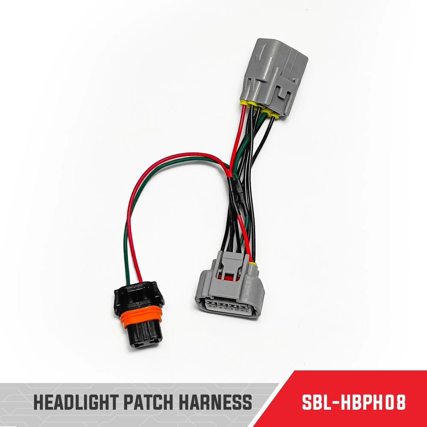 SABER OFFROAD Wiring Harnesses Mitsubishi Triton MQ 2015-On Fitted with Factory HID Headlights (8 Pins)