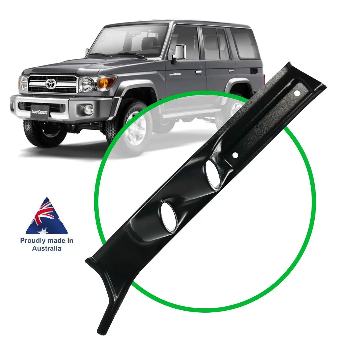 SAAS Gauge Pillar Pod Landcruiser 2009 - On 70 Series Single Piece