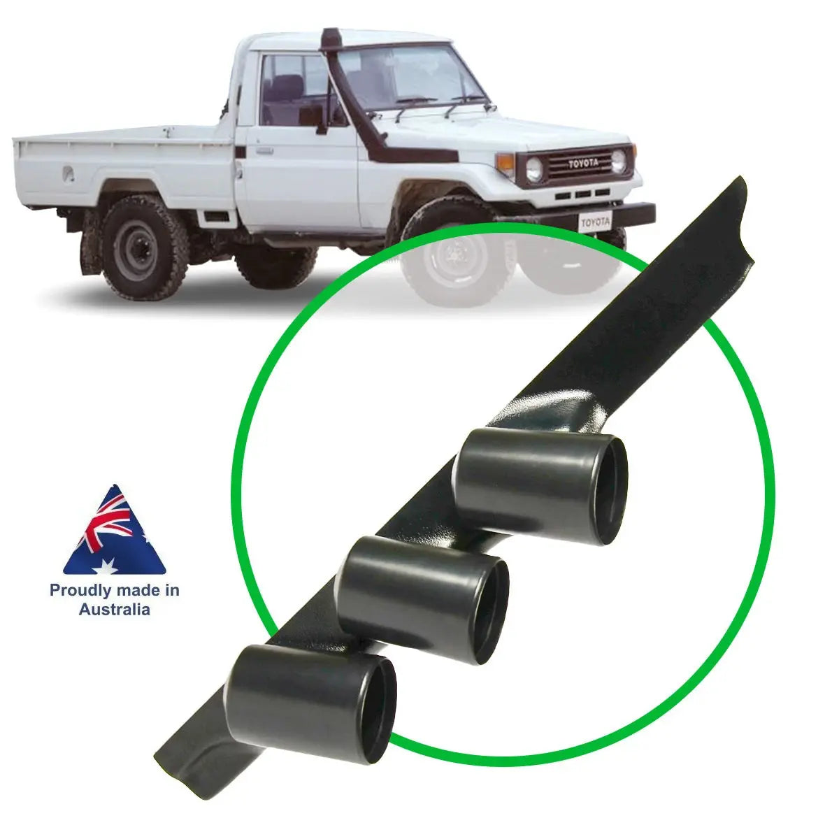 SAAS 3 Gauge Pillar Pod Landcruiser 1985 - 1999 75 Series
