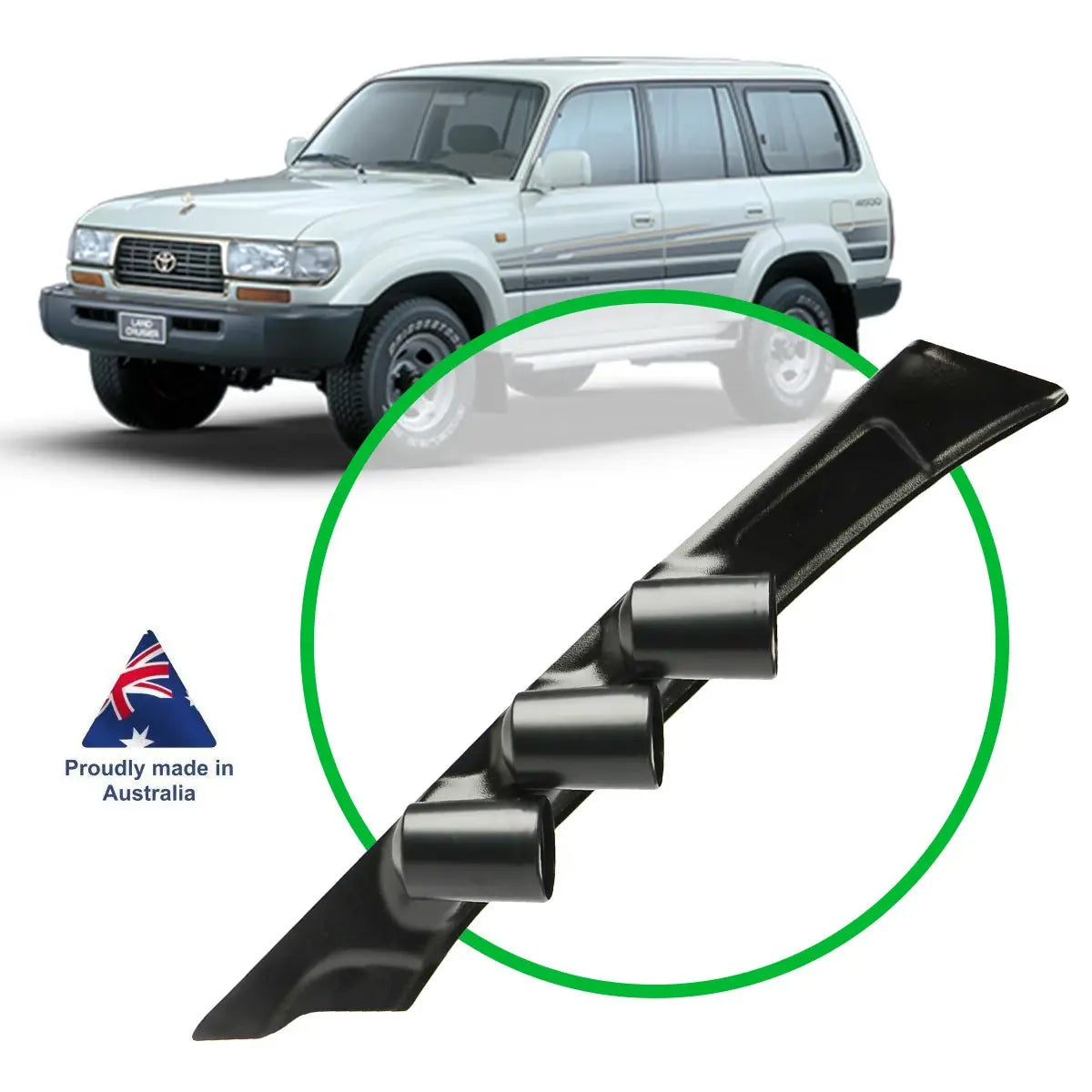 SAAS 3 Gauge Pillar Pod Landcruiser 80 Series 1990 - 1998