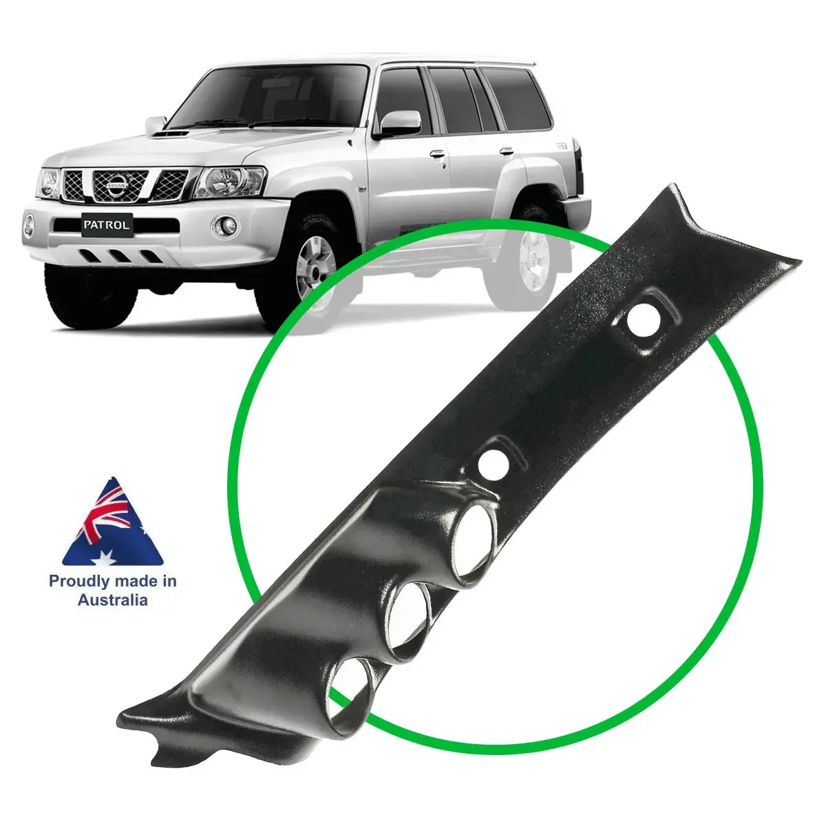 SAAS 3 Gauge Pillar Pod Patrol 1997 - 2016 GU 1Piece