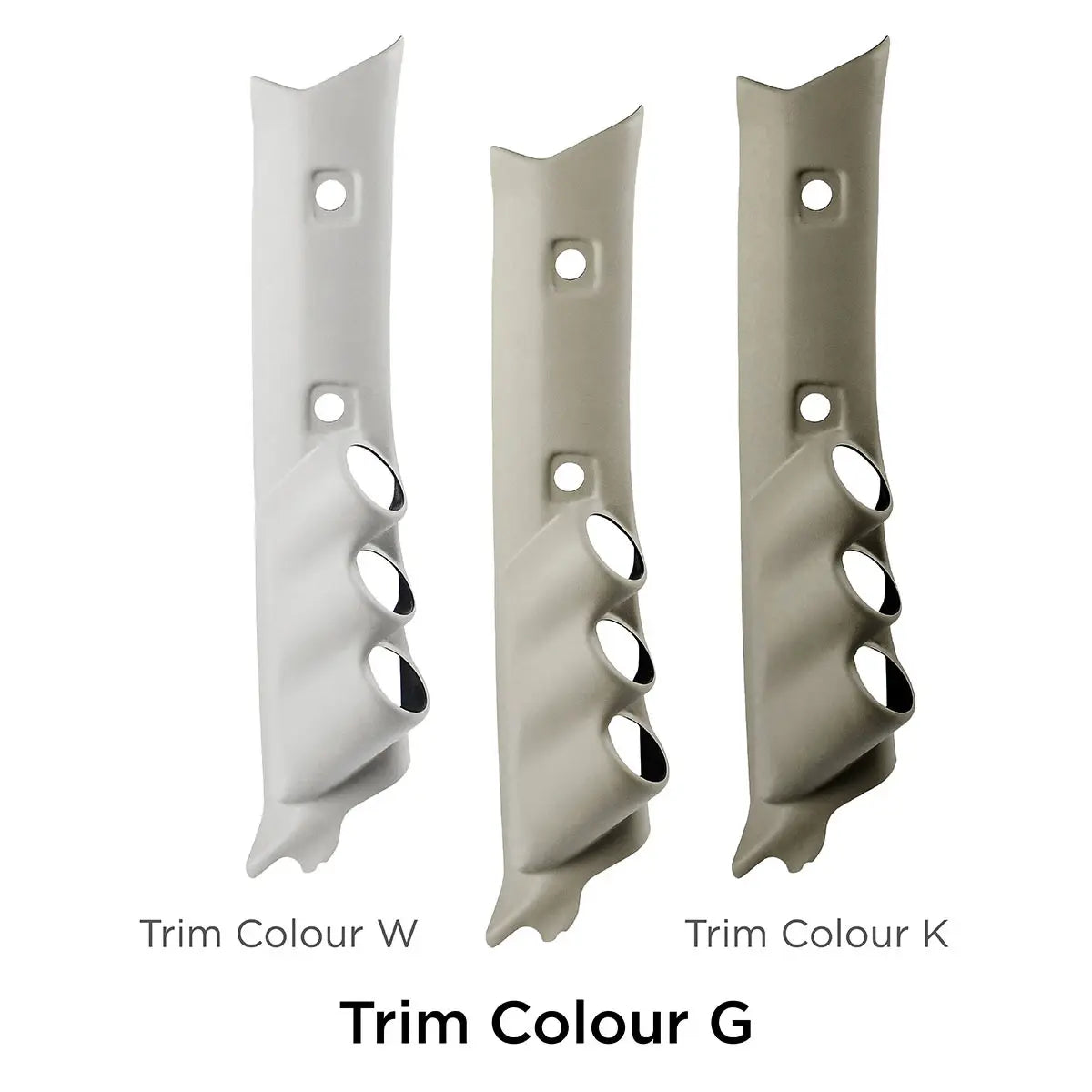 SAAS 3 Gauge Pillar Pod Patrol 1997 - 2016 GU G Code Painted 1Piece