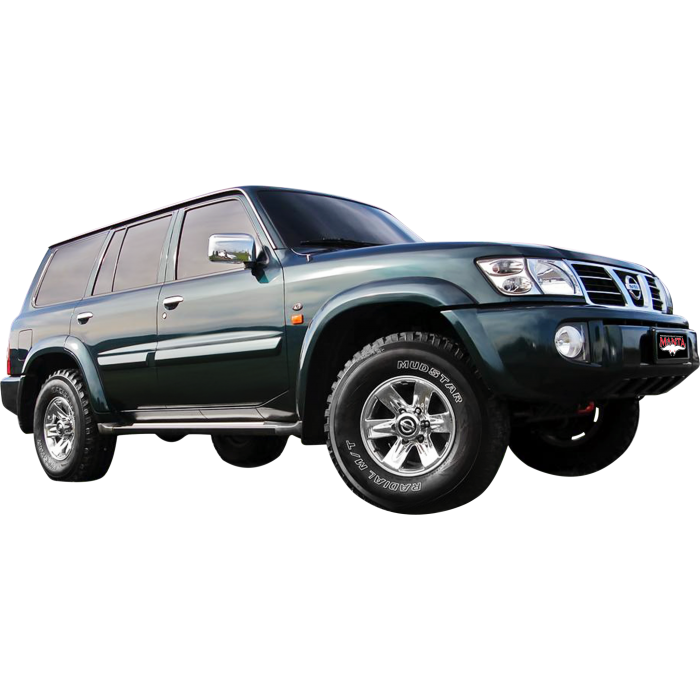 MANTA 4X4 NISSAN PATROL GU 4.5L TB45 PETROL WAGON 2.5" ALUMINISED/STAINLESS STEEL EXHAUST