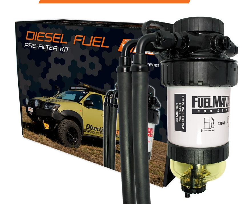 DIRECTION PLUS Universal 12mm Fuel Manager Pre-Filter Kit (FM802DPK)