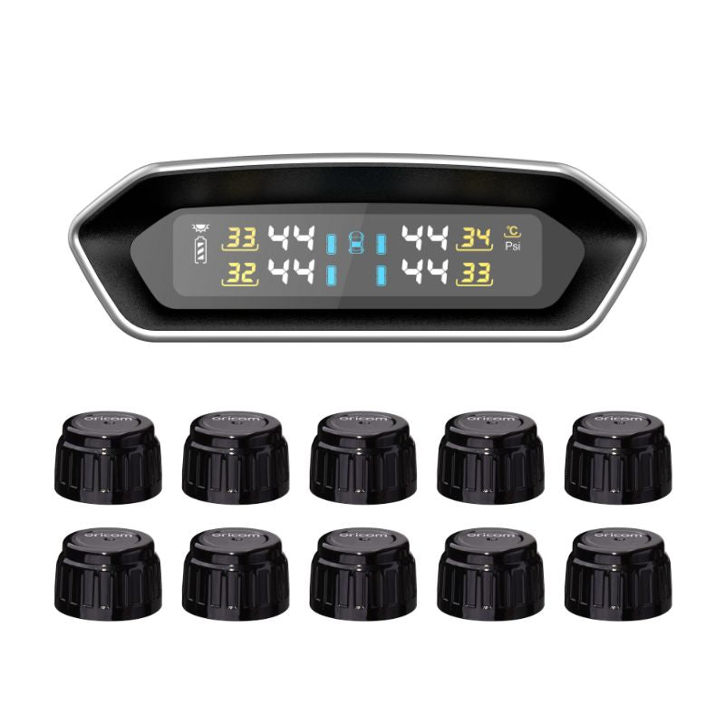 ORICOM TPS10-10E Real Time Tyre Pressure Monitoring System Including 10 External Sensors