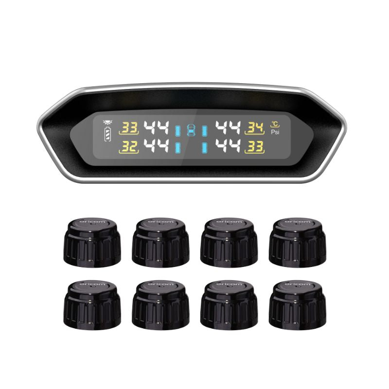 ORICOM TPS10-8E Real Time Tyre Pressure Monitoring System Including 8 External Sensors