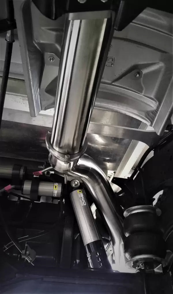 FATZ VDJ79 Series 4″ DPF Back Exhaust WITH / WITHOUT RESONATOR MUFFLER