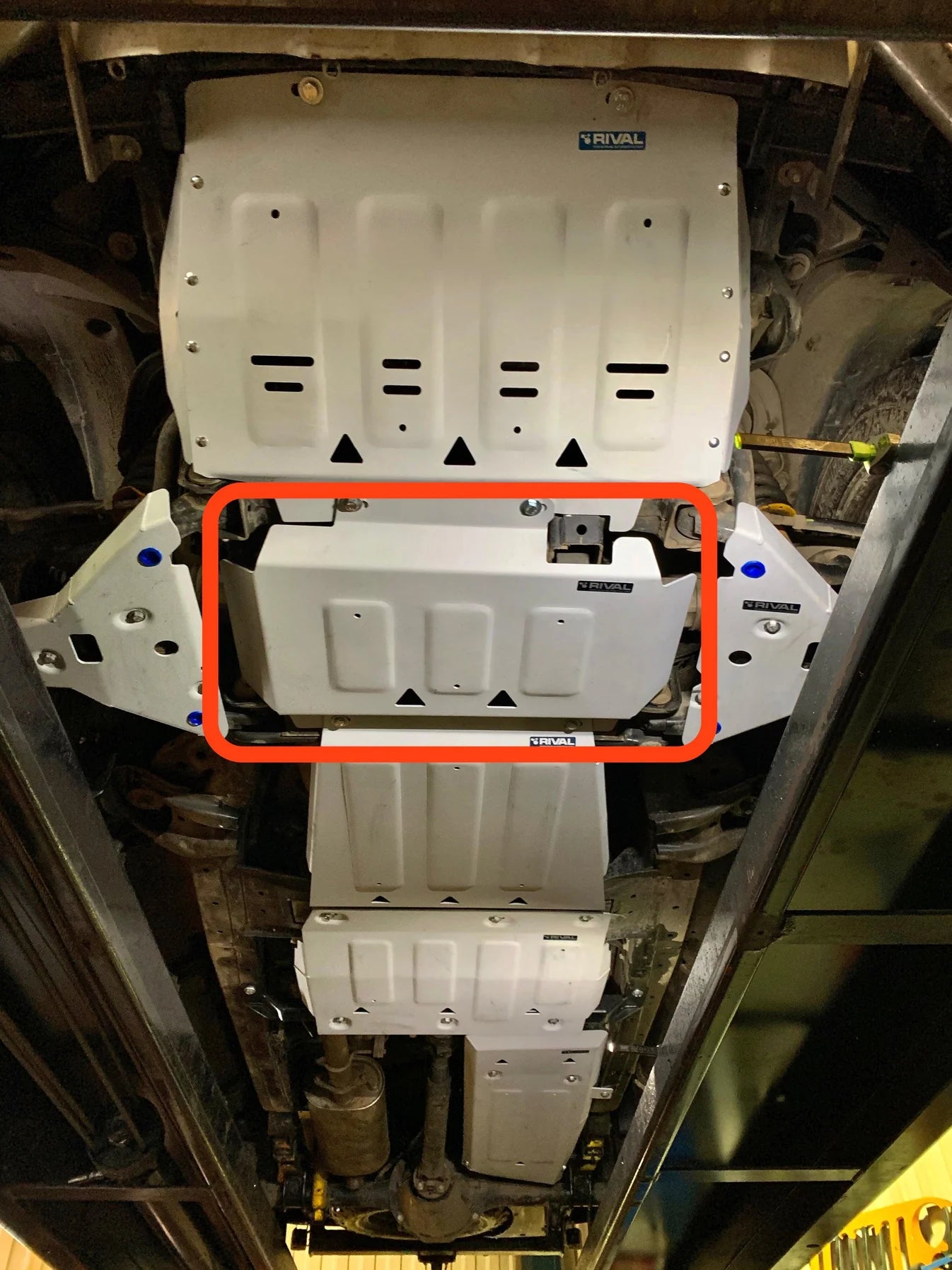 RIVAL 4X4 Aluminium Engine Underbody Armour Ford Ranger PX1 PX2 PX3 / Everest 2015-2022 / Mazda BT-50 2011-2020