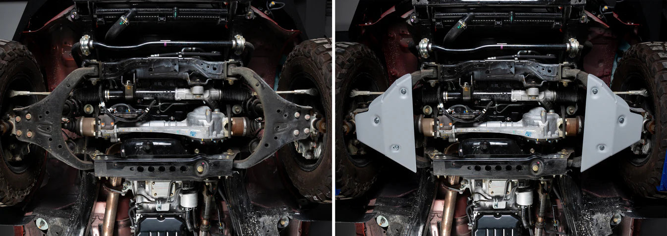 RIVAL 4X4 Aluminium Lower Control Underbody Armour Isuzu D-Max 2021-On / Mazda BT-50 2021-On