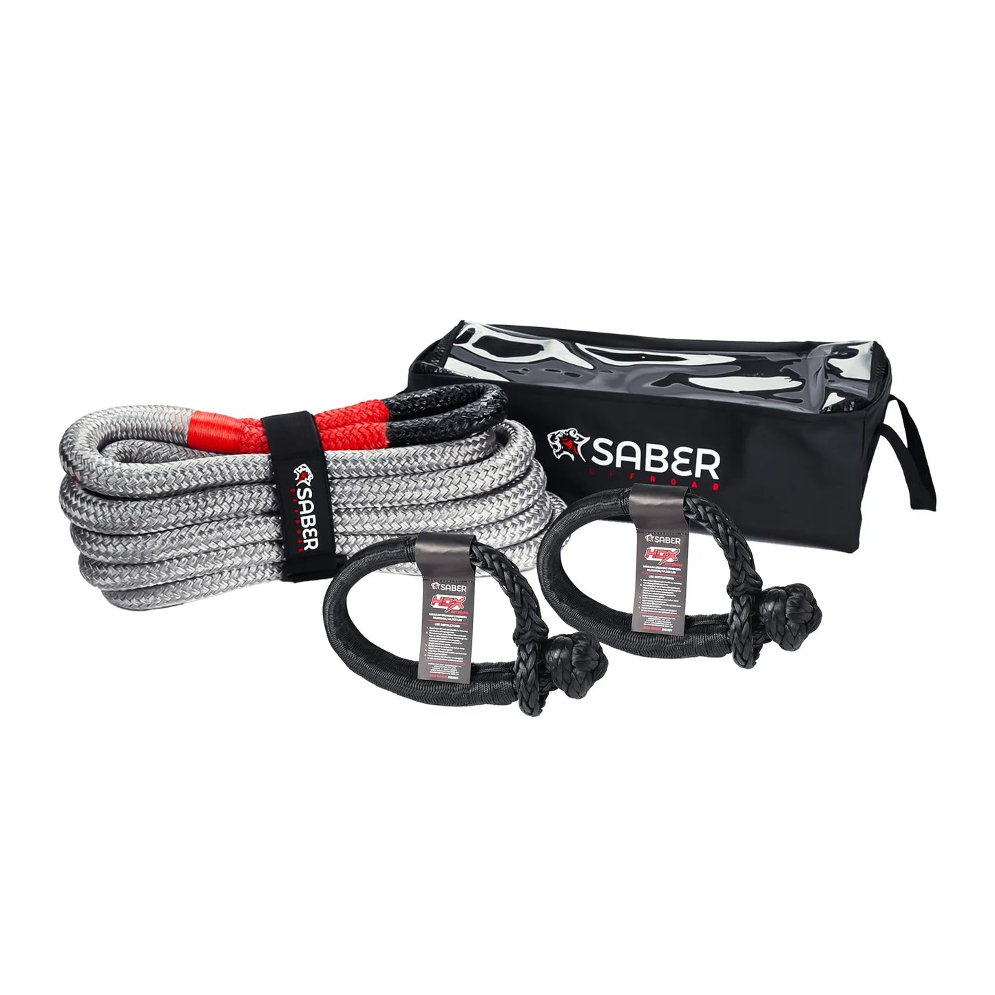 SABER OFFROAD 12K Heavy Duty Kinetic Recovery Kit