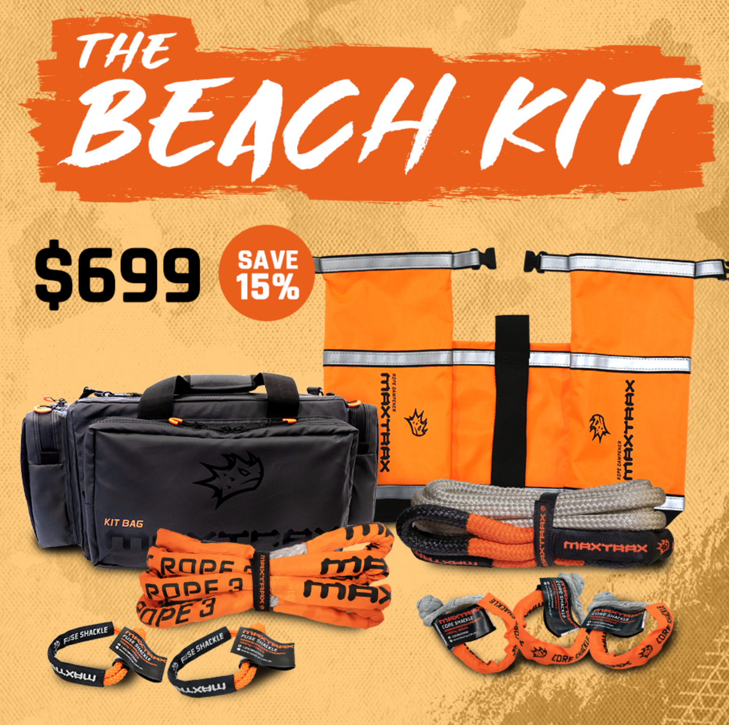 MAXTRAX Recovery Kit - Beach