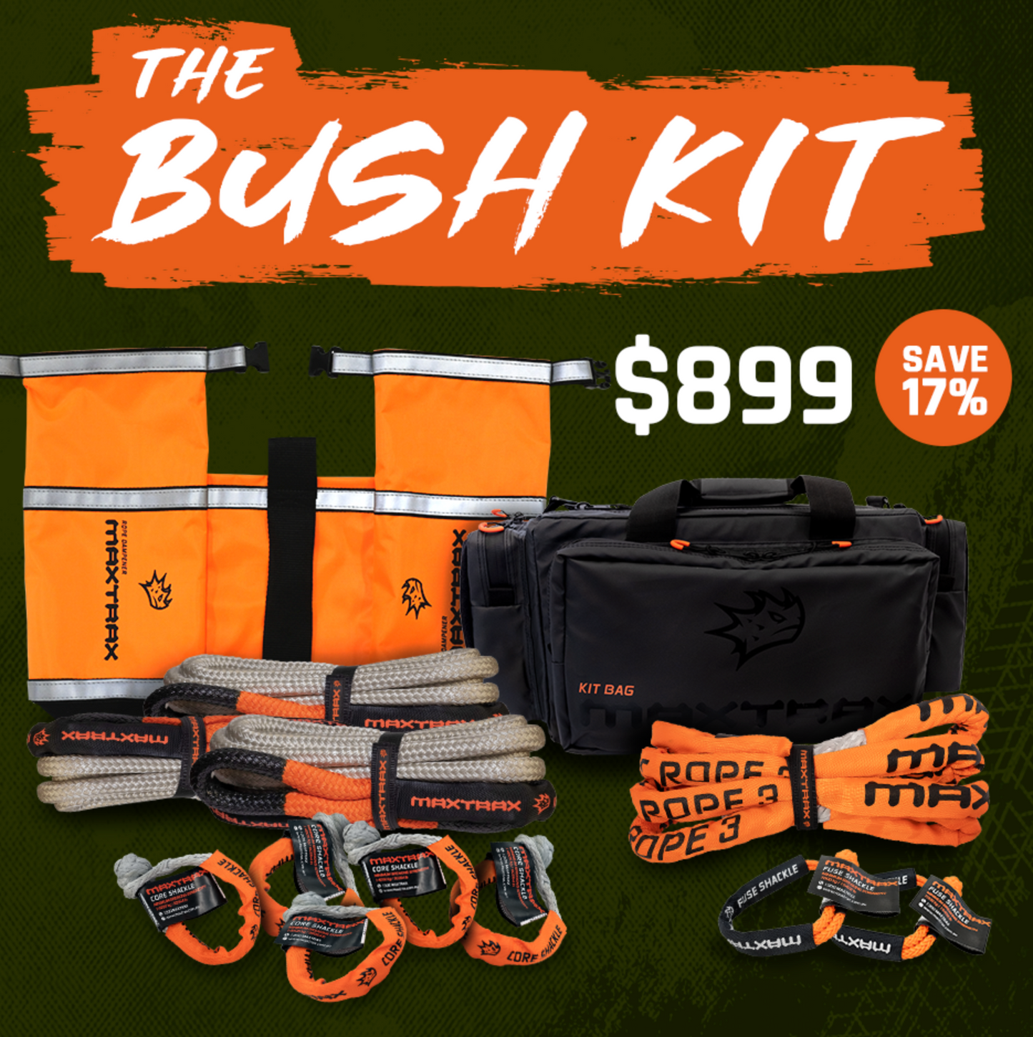 MAXTRAX Recovery Kit - Bush
