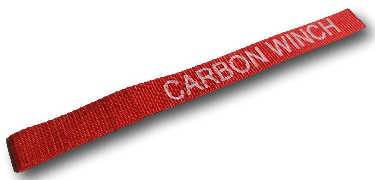 CARBON OFFOAD Winch Nylon Hook Strap with Logo