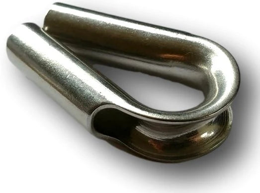 CARBON OFFROAD Stainless rope thimble to suit 10-12mm Synthetic Rope