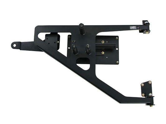 FRONT RUNNER - Spare Wheel Carrier / With Plate suits Land Rover Defender Ute/DC