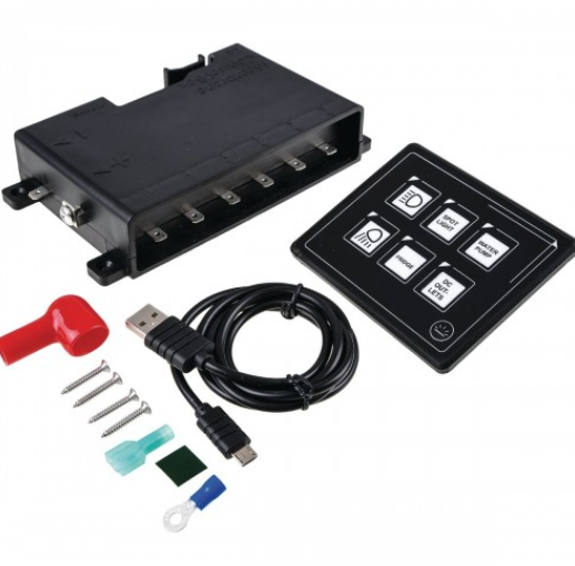 DRIVETECH 4X4 6-Way Touch Switch Panel with Bluetooth Contro
