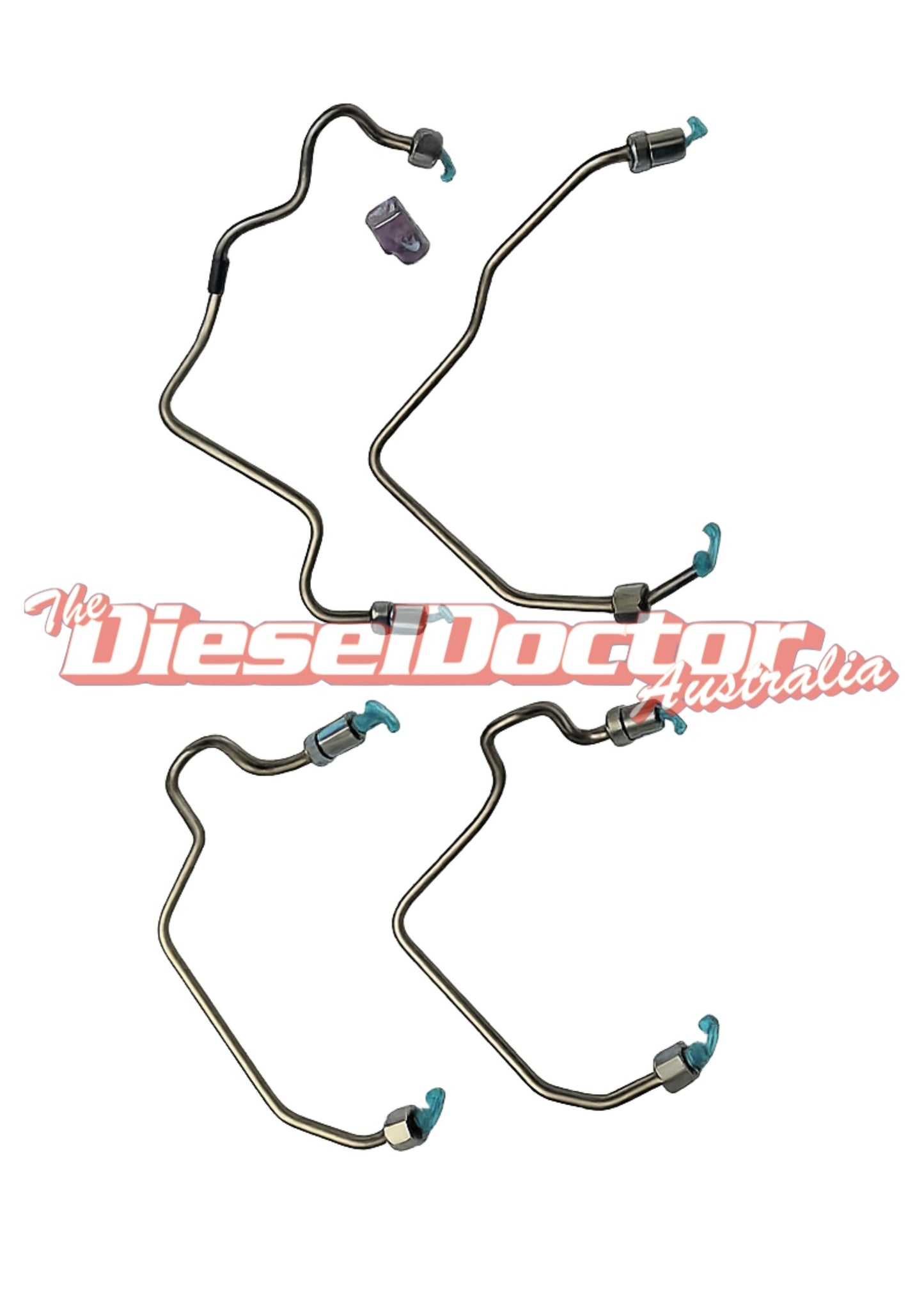 GENUINE INJECTOR FUEL LINE/PIPESET suits Toyota Hilux / Prado 1KD-FTV Euro 4 / Euro 5 2006-2015
