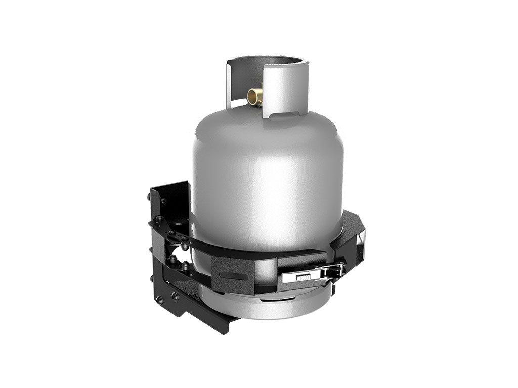 FRONT RUNNER GAS/PROPANE BOTTLE HOLDER / SIDE MOUNT