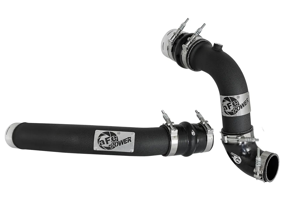 AFE POWER BladeRunner 3 IN Aluminum Hot and Cold Charge Pipe Kit / I/C Tube Kit / Coupling/Clamp Kit suits Ford F-250 / F-350 Super Duty 2017-2022