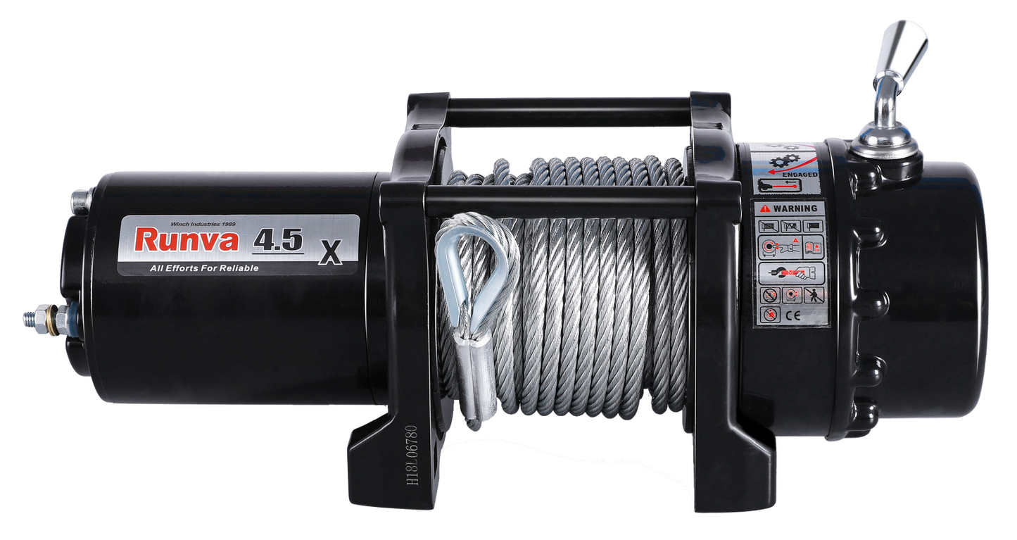 RUNVA 4.5X 12V with Steel Cable