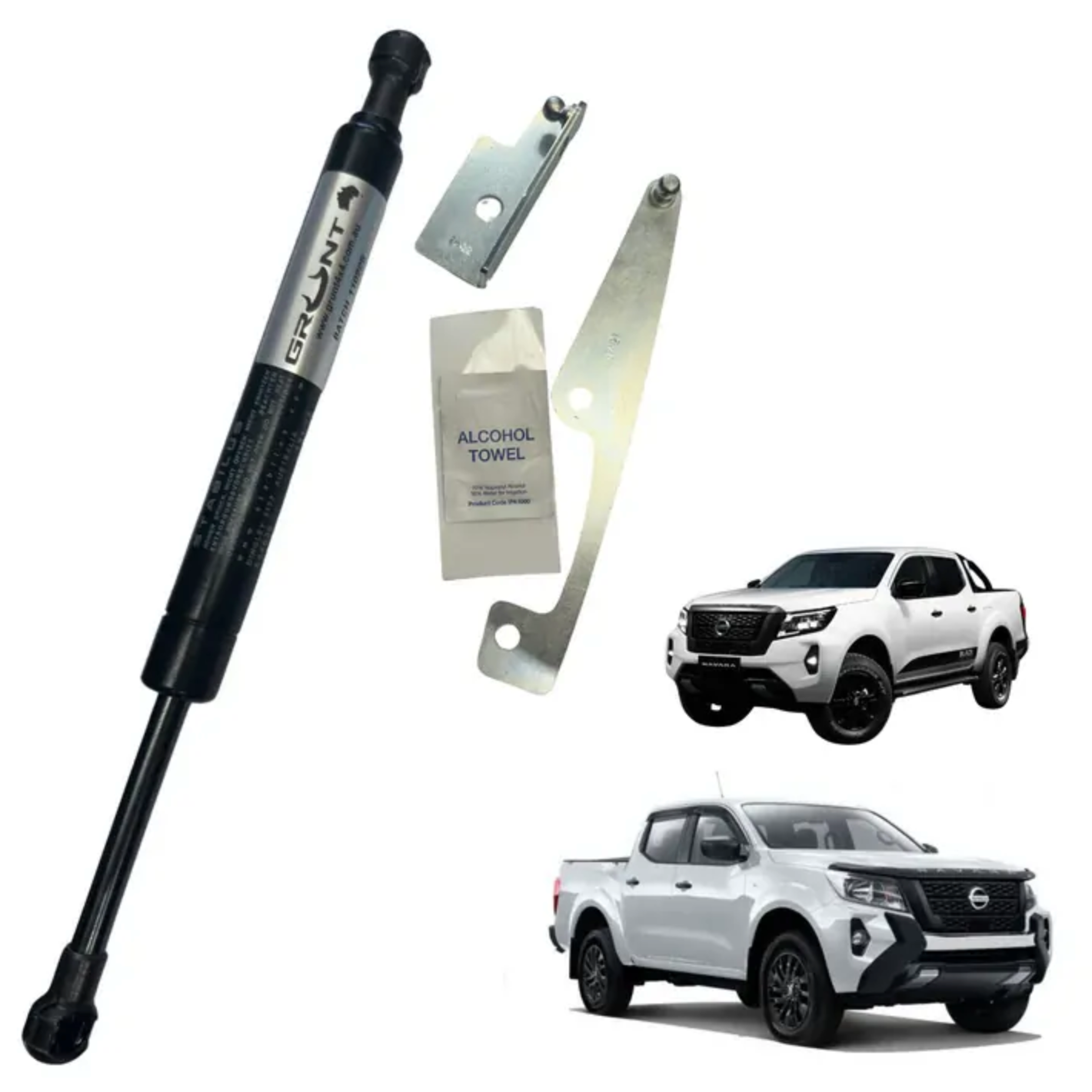 Grunt 4x4 Tailgate Strut System Nissan Navara D23 NP300 2021+