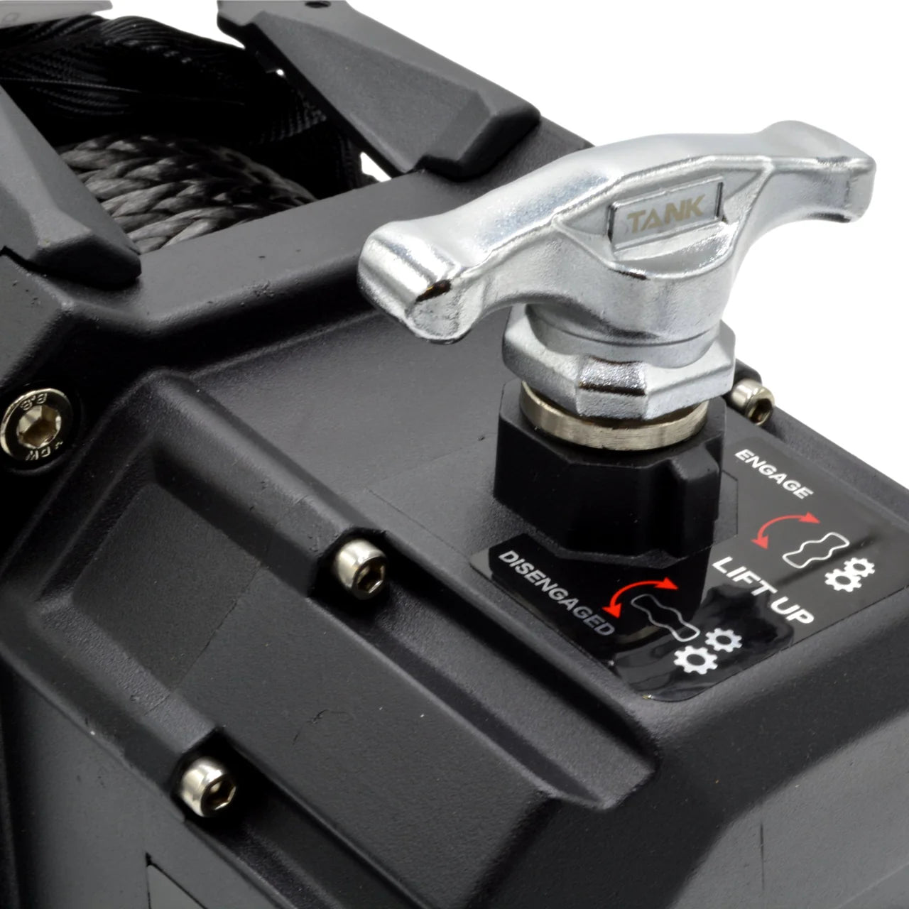 CARBON WINCH Carbon TANK - 12000lb Winch 12V