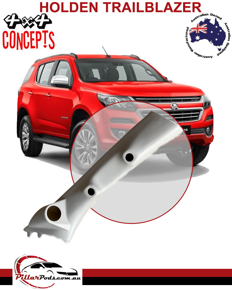 HOLDEN TRAILBLAZER DOUBLE PILLAR POD 2012-2016 BLACK