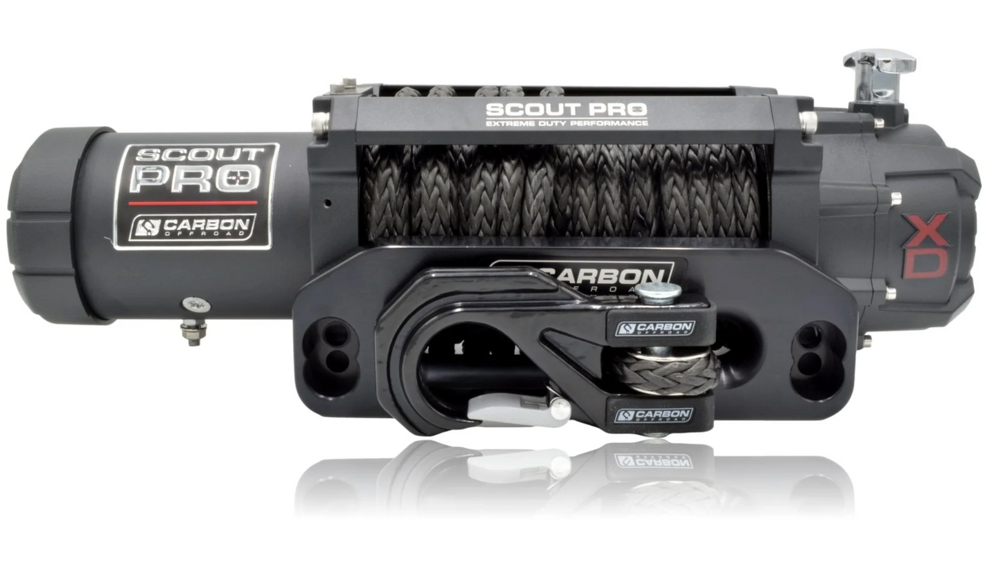 CARBON OFFROAD Carbon Scout Pro 9.0 Extreme Duty 9000lb Ultra High Speed Electric Winch Ver. 3