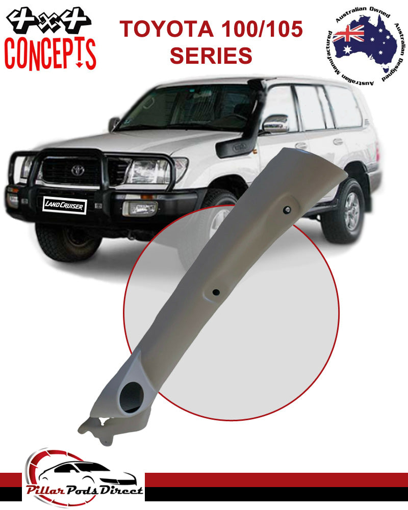 TOYOTA LANDCRUISER 100/105 SINGLE GAUGE PILLAR POD PAINTED FACTORY BEIGE (1001PBEIGE)
