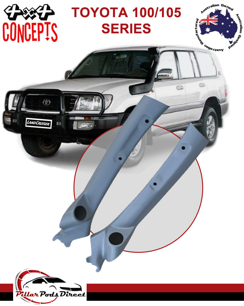 TOYOTA LANDCRUISER 100/105 PAIR SINGLE GAUGE PAINTED FACTORY GREY (1PAIR1P)