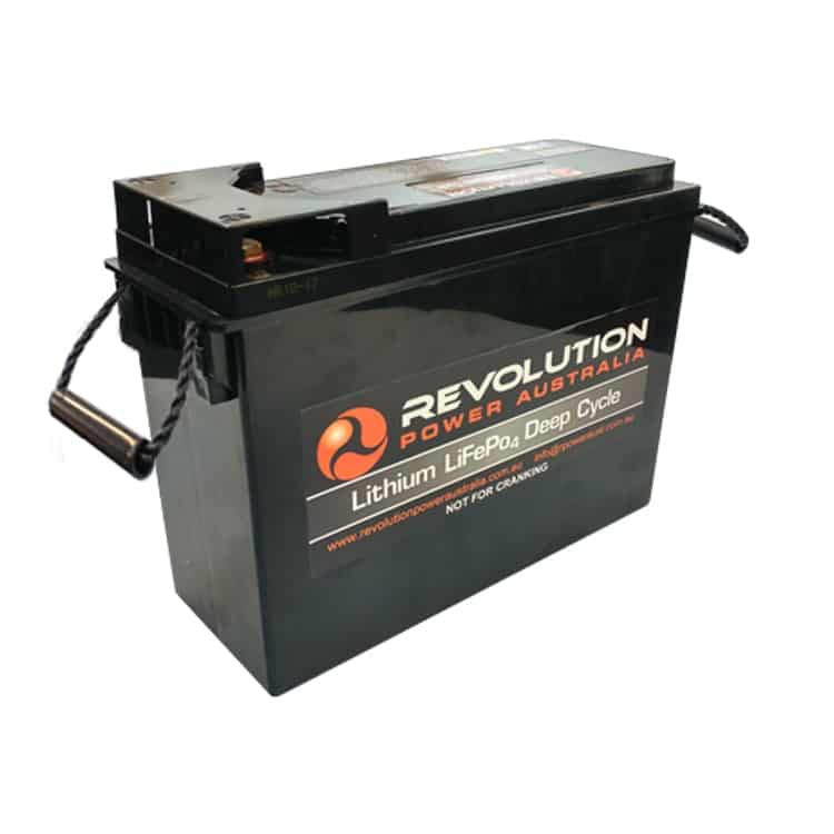 Revolution Power 12v 60Ah Slim Lithium Battery