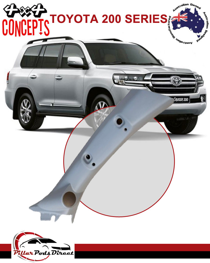 TOYOTA 200 SERIES LANDCRUISER SINGLE PILAR PAINTED FACTORY GREY (2001PG)