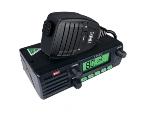 GME FIXED MOUNT TX4500S 5 WATT DIN MOUNT UHF CB RADIO WITH SCANSUITE