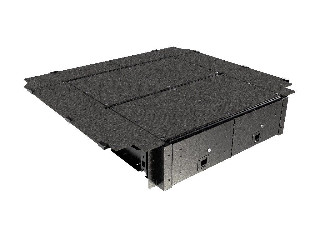 FORD RANGER T6 DC DRAWER KIT - BY FRONT RUNNER