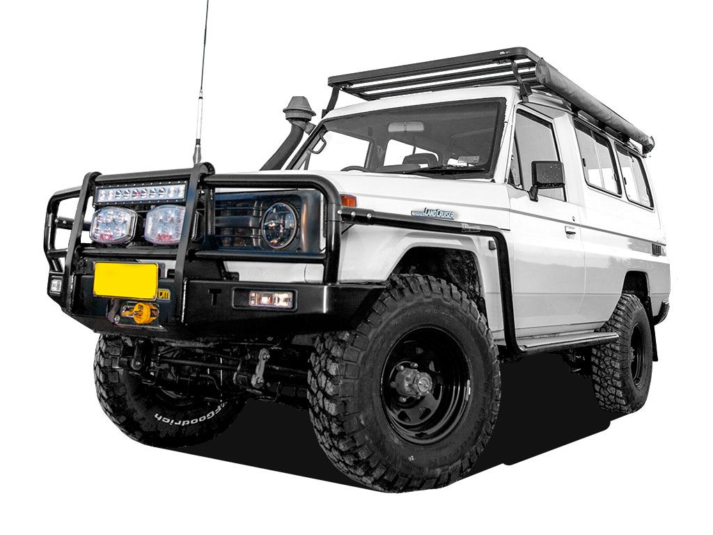 SLIMLINE II ROOF RACK KIT TO SUIT A TOYOTA LAND CRUISER 78 BY FRONT RUNNER