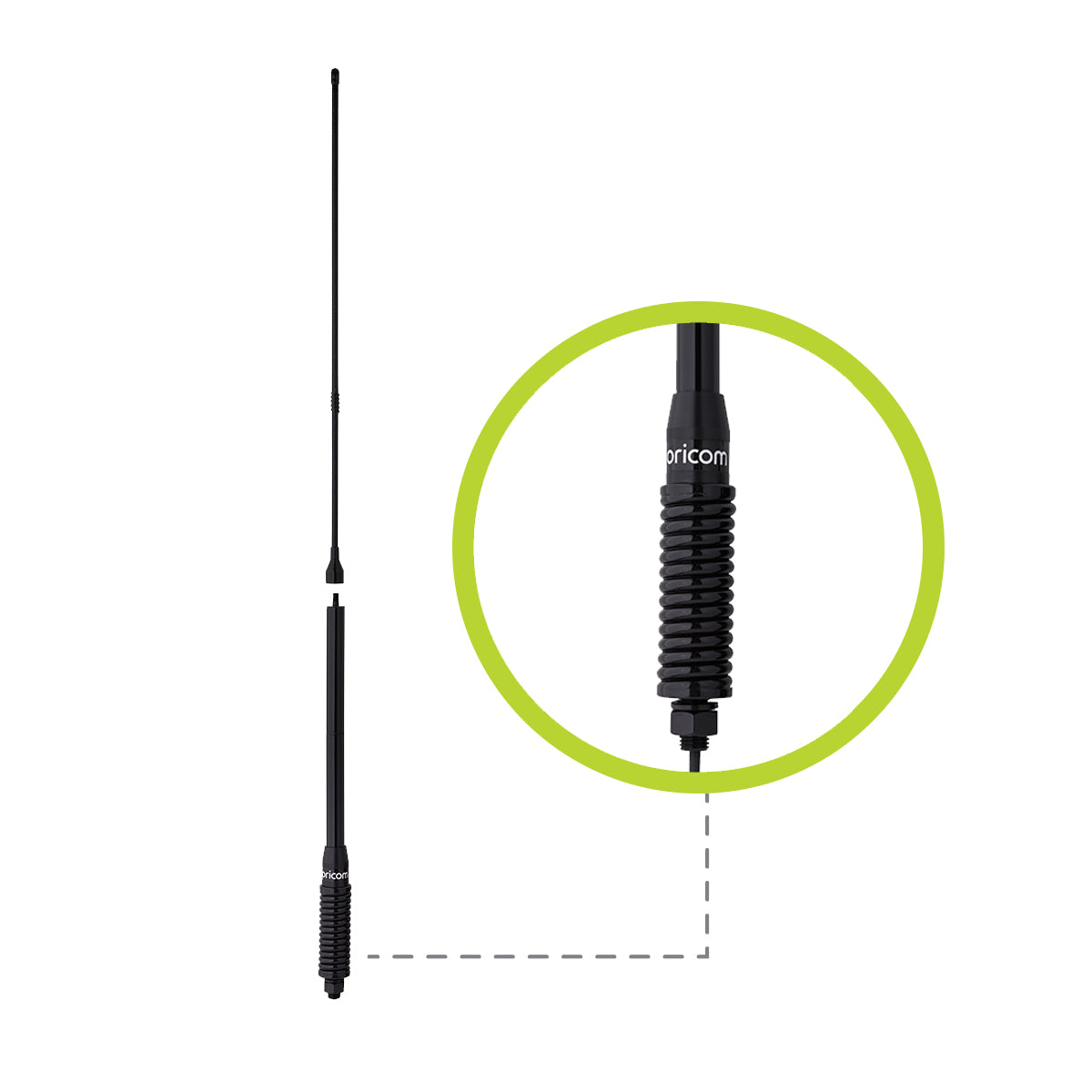 ORICOM ANU1100 All-Terrain UHF CB Antenna Pack (ANU1100)