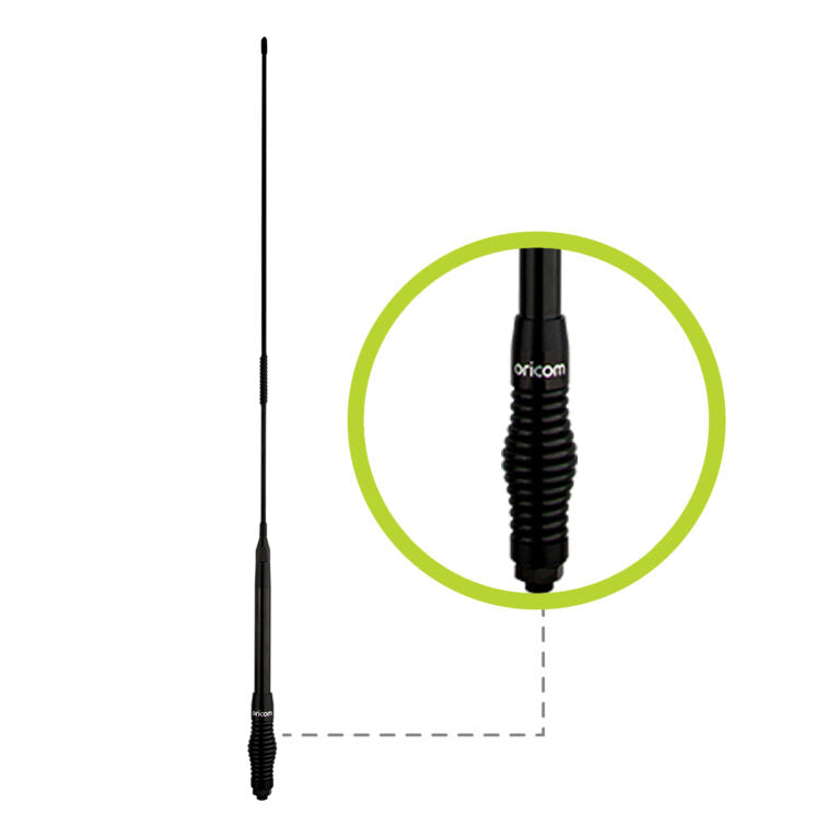ORICOM ANU220 6.5dBi Black UHF CB Antenna (ANU220)