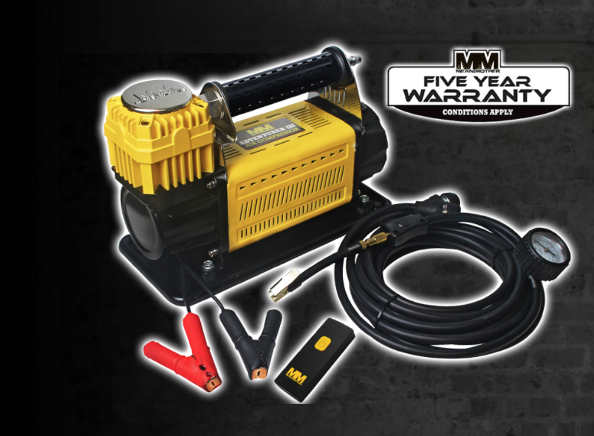 MEAN MOTHER AIR COMPRESSOR ADVENTURER 3 160L/MIN PORTABLE HEAVY DUTY