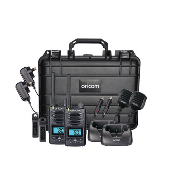 ORICOM DTXTP600 5 Watt Waterproof Handheld UHF CB Radio Trade Pack (DTXTP600)